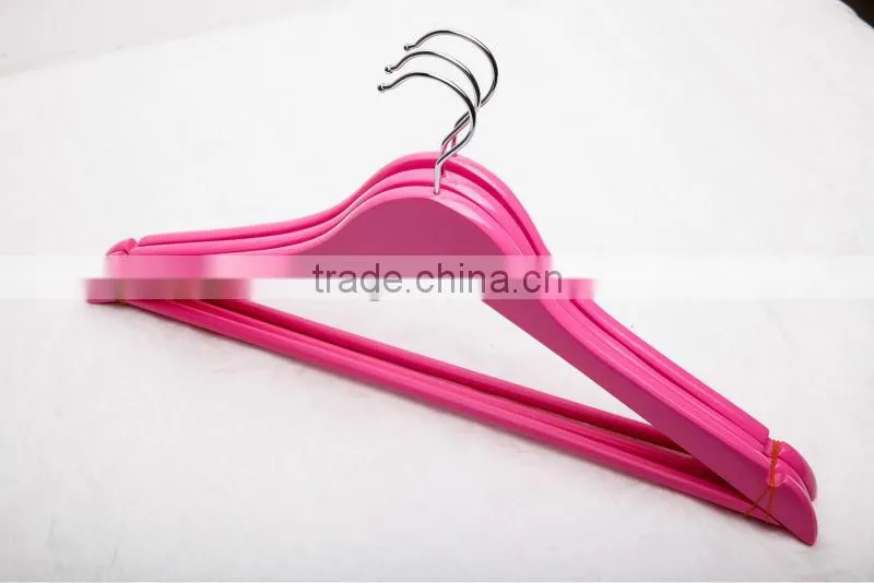 Colorful Wooden suit hanger