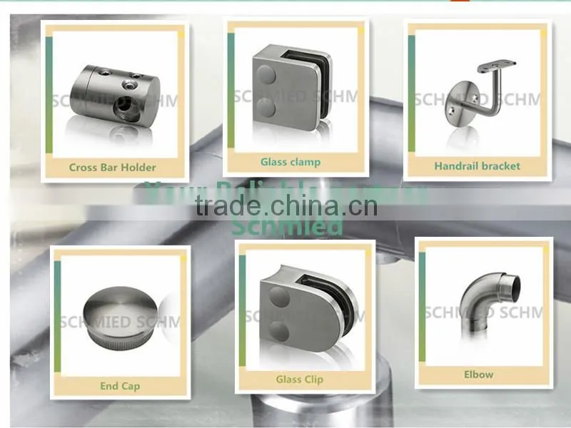 outdoor wrought iron stair railing handrail support stainless steel handrail bracket