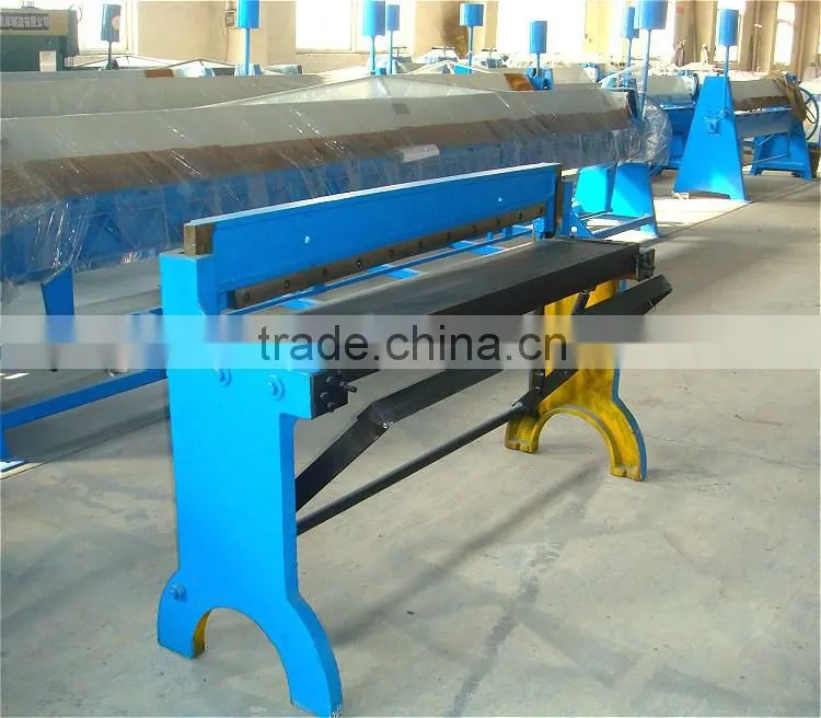 quality assured foot pedal sheet iron shearing machine
