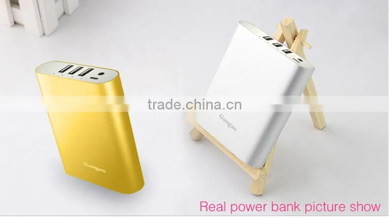 2016 Gadgets!! Portable aluminium mobile power bank charger 10400mAh