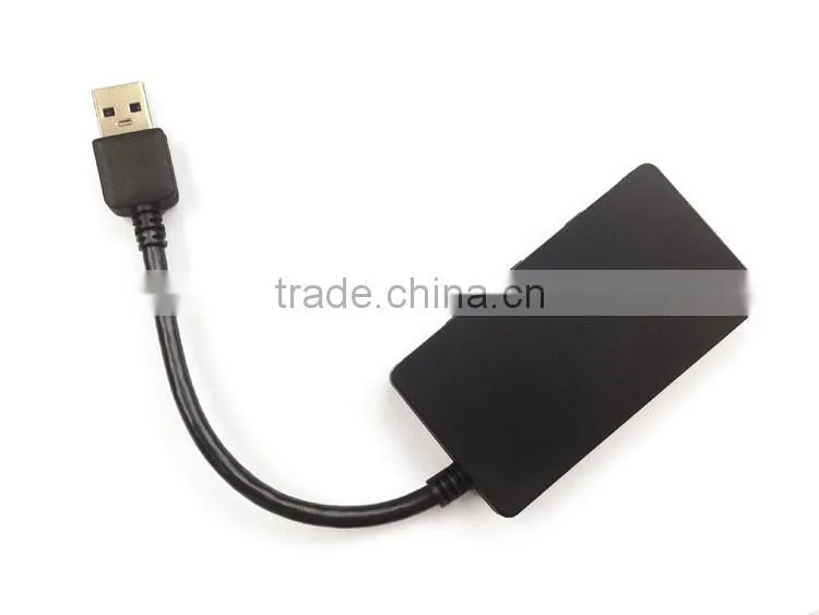 2015 newest good quality 5Gbps high speed usb 3.0 hub 4 ports USB Splitter Adapter For PC Laptop good sale in market