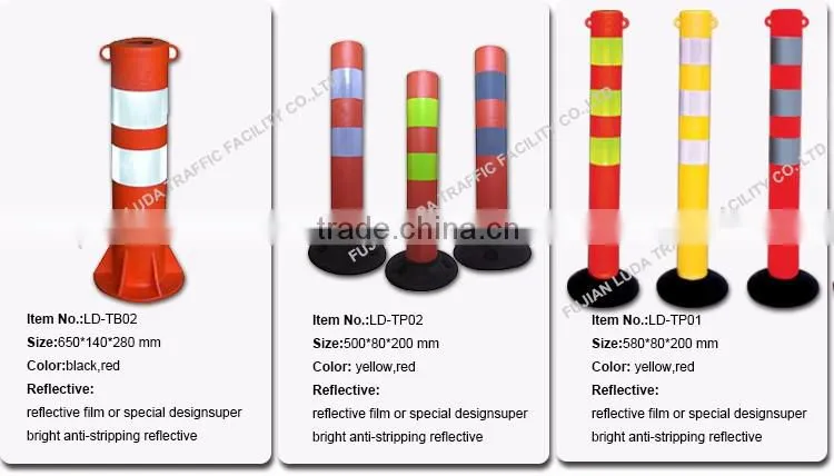 Super bright delineator post road delineators with EVA material