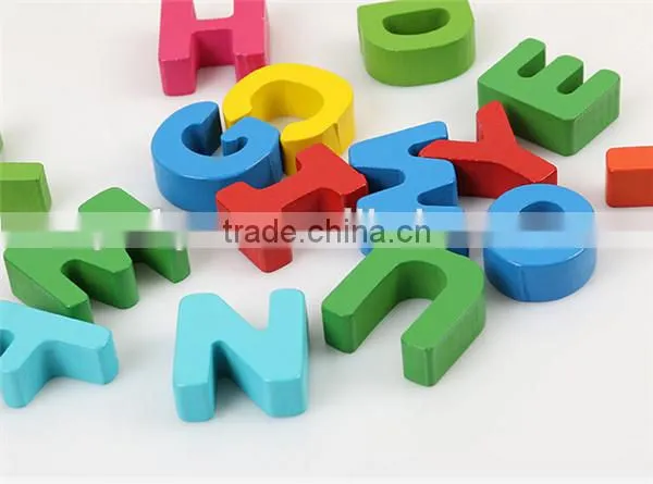 wooden training aid colour letter toy
