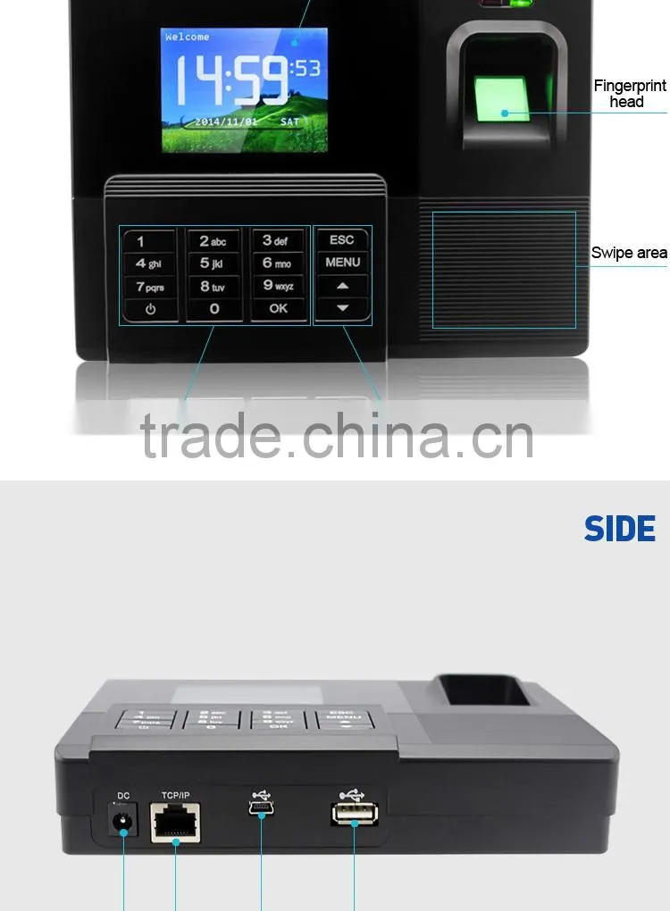 2014 portable USB fingerprint scanner
