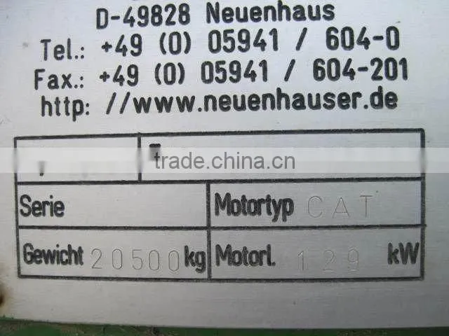 NEUENHAUSER VIBRATORY SCREENER 20.5t <SOLD OUT>