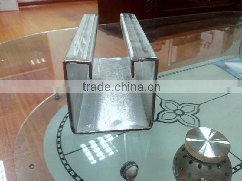 galvanised C channel for rolled door using