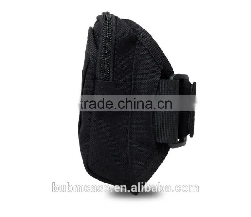 Black Running Sport Armband Recreational Runner Wrist Bag for 4.3" Gym Mobile Phone Arm Holder for Iphone 5s Galaxy S4 HTC ONE