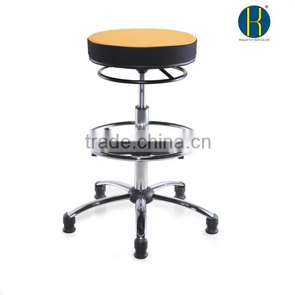 smart laboratory chars barstools with four levels footrest