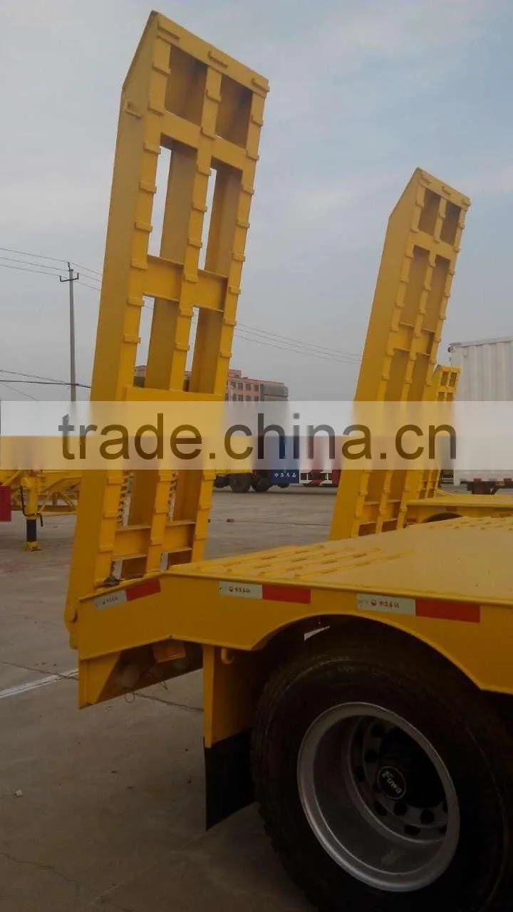 60t Low Bed CIMC Semi Trailer for trailer truck