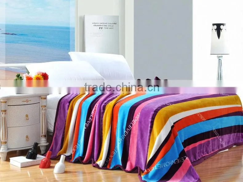 Manufactory walmart alibaba china home textile stock airline blanket