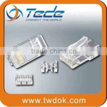 8P8C Modular Plug shield RJ45 modular plug
