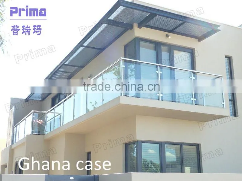 Balcony and stair railing fence grill design ideas for garden fencing(PR-B123)