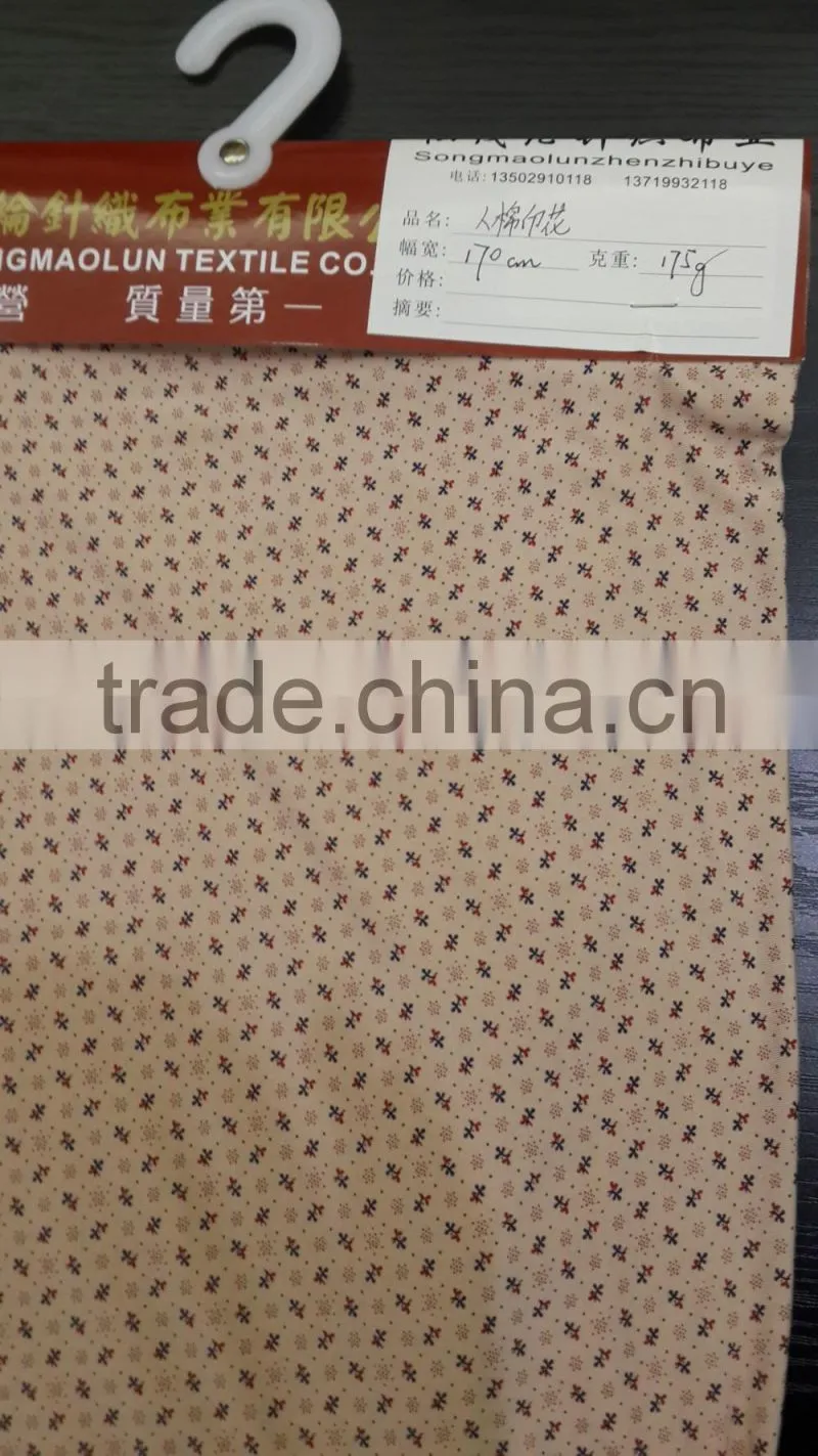 Flower Print 100% Modal ,40D+30D Fabric For Sleepwear, Lingerie