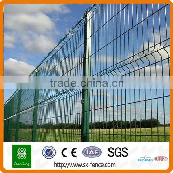 Welded 3v stainless electric fold wire mesh fence