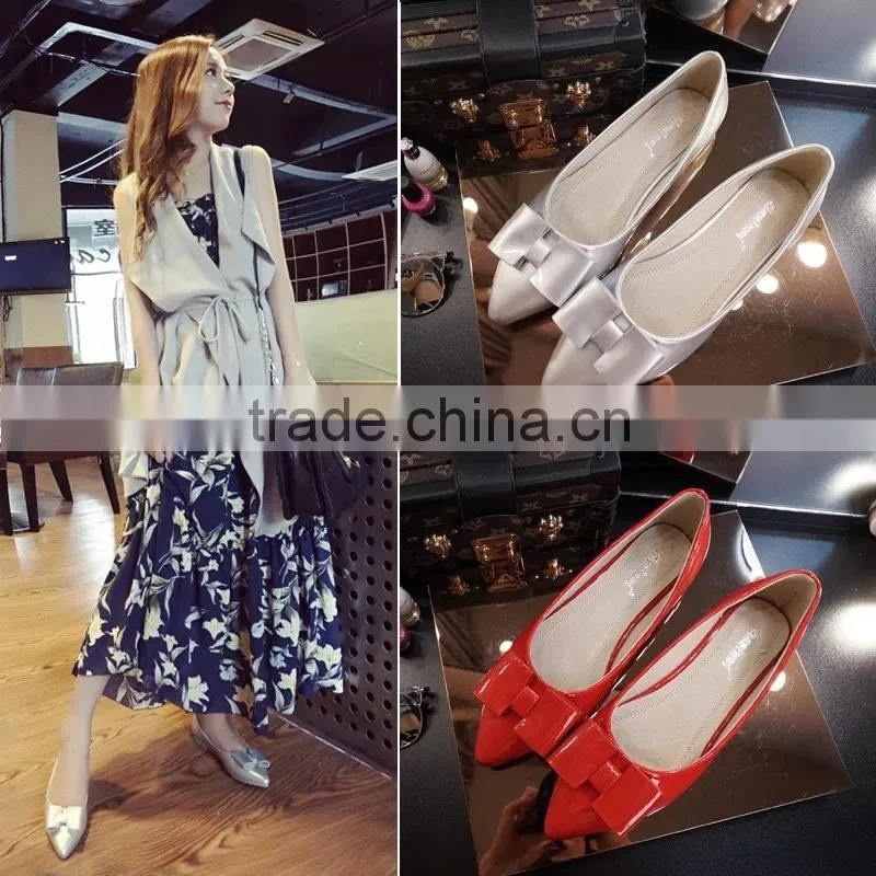 2016 ladies popular comfortable sexy flat shoes CP6905