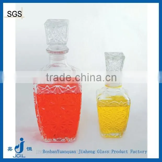 Whisky glass wine bottle 800ml