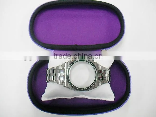 Oval shape design anti-shock eva case package for watch