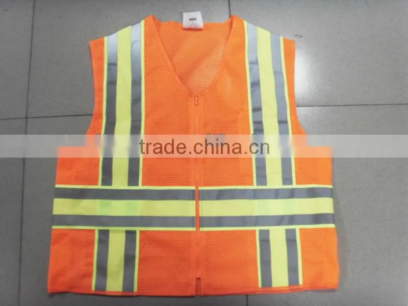 high visbility reflective safety vest