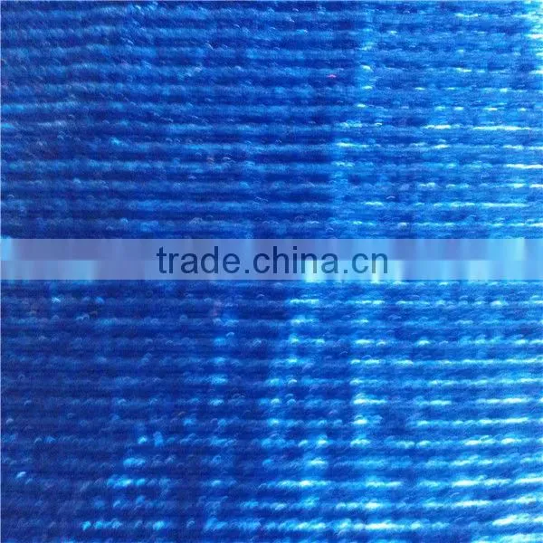 polyester strip spandex korean velvet for garments fabric