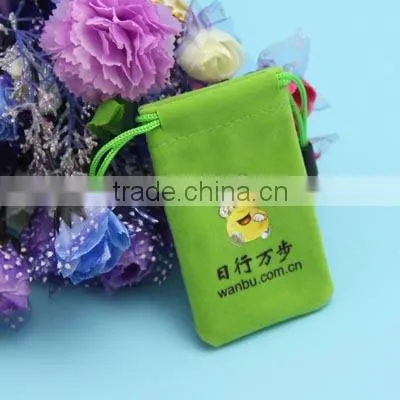 Long Velvet Pen Pouches /Bags with Drawsting