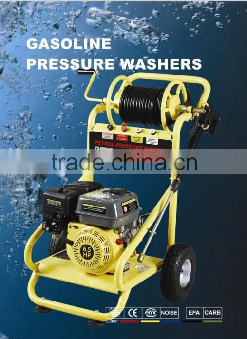 A 6.5HP Gasoline high pressure cleaner floor cleaning machine mini wash machine High Pressure Washer car washing machine