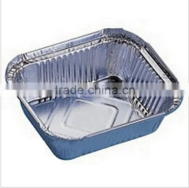 Hot selling rectangle disposable aluminum foil container