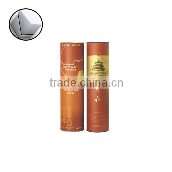 round food paper tube box