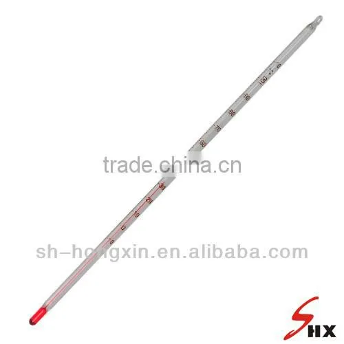 red,blue,green,black 300mm long alcohol/spirit Thermometers