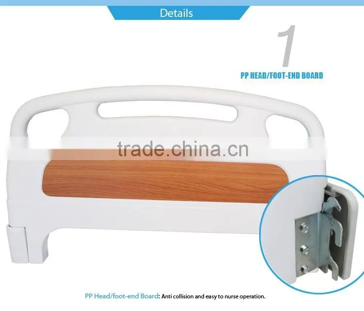 5 functions ICU electric orthopaedics hospital bed with rails