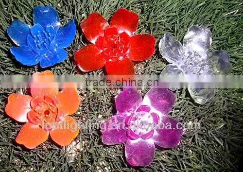 1.7m Street decorative led light up flower trees