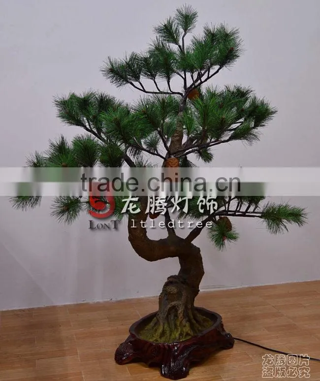 LED Cedar tree light bonsai for indoor