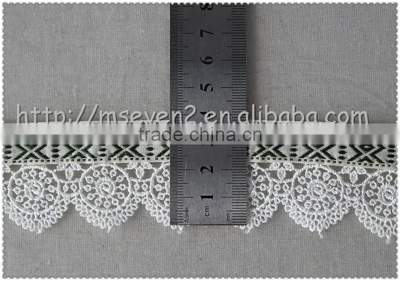 Fine quality multi color tassel wholesale Jacquard polyester flower fringe trim