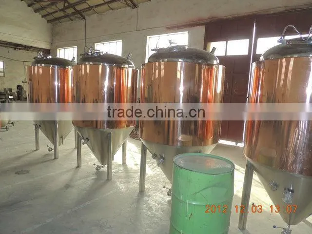 red copper fermentation containers CE OEM factory