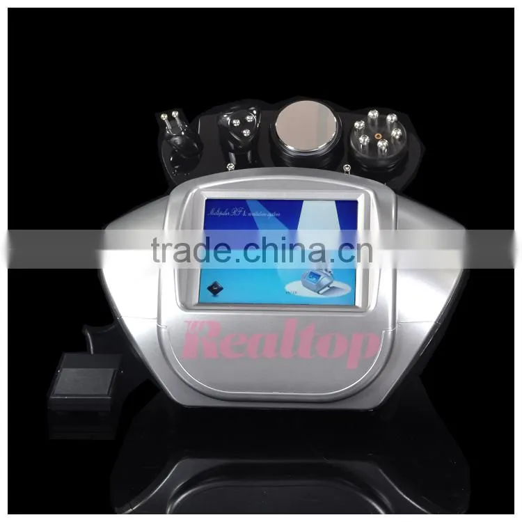 Salable!!!4 in 1 cavitation rf cavitation fat removal machine portabl liposculpture machine