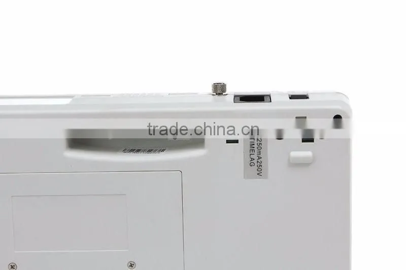 CE approved Three channel color LCD display 12-lead Built ECG Machine in USB/RS232 interface