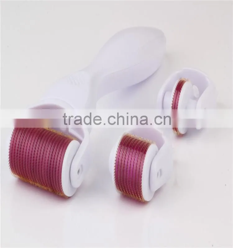 Best micro needle 3 in 1 system derma roller hair loss treatment derma roller Derma Rolling system for sale