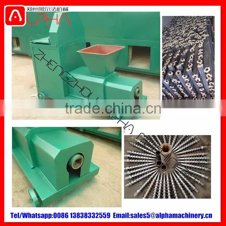 Automatic charcoal briquette machine wood briquetting machine