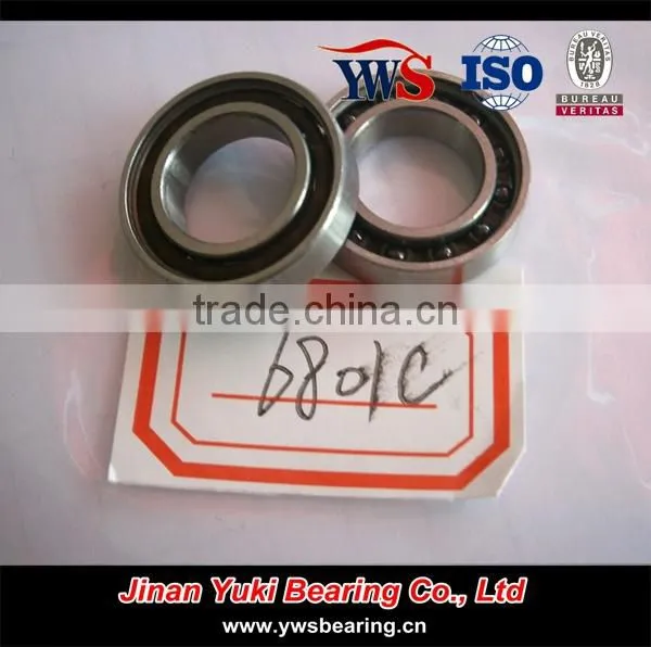 6801 stainless race si3n4 ball hybrid ceramic bearing