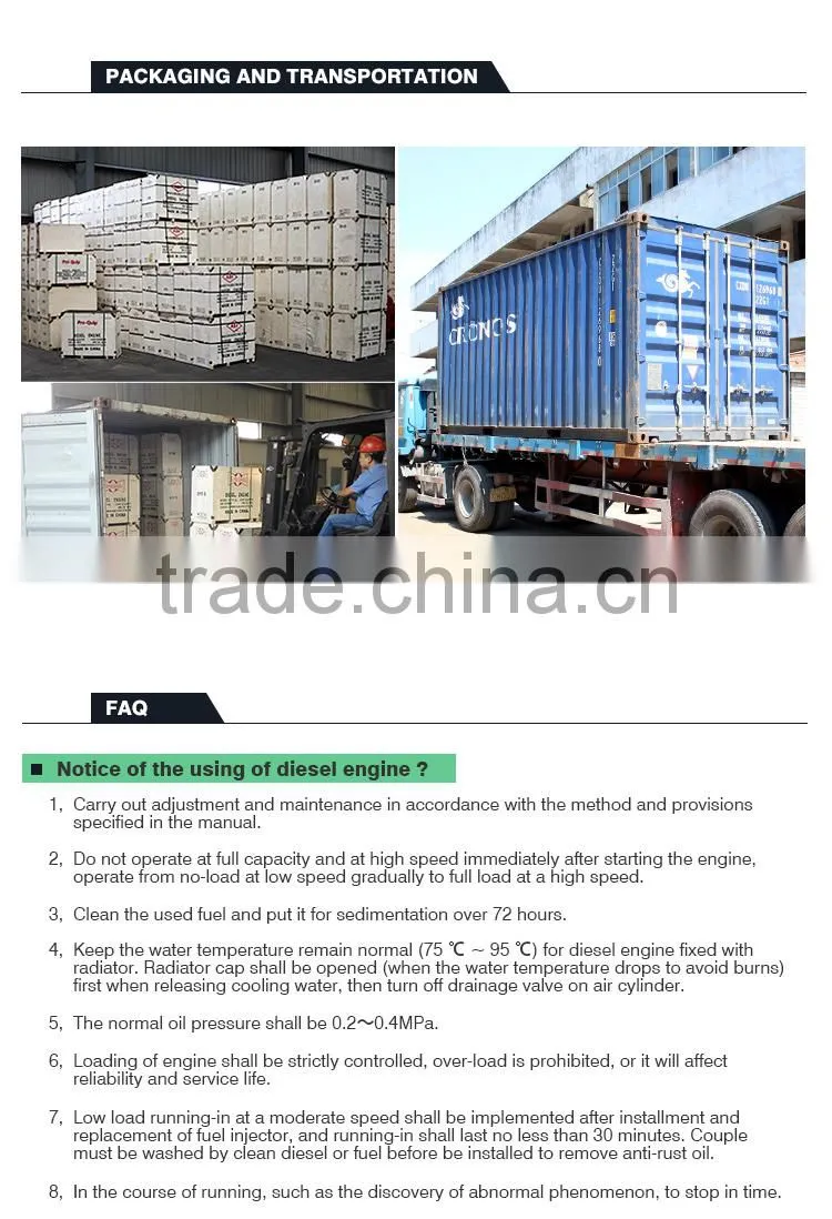 CHANGGONG DESIGN diesel engine cooled Water-cooled Diesel Engine ZS1136