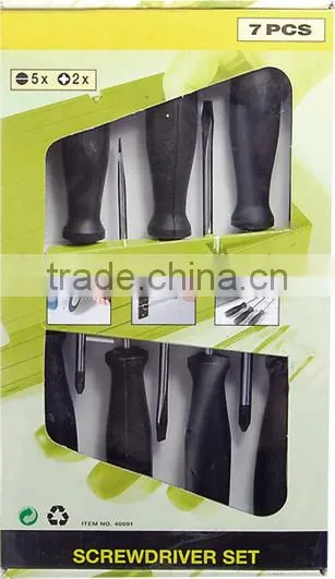 7pcs multifunction and flexible screwdriver kit
