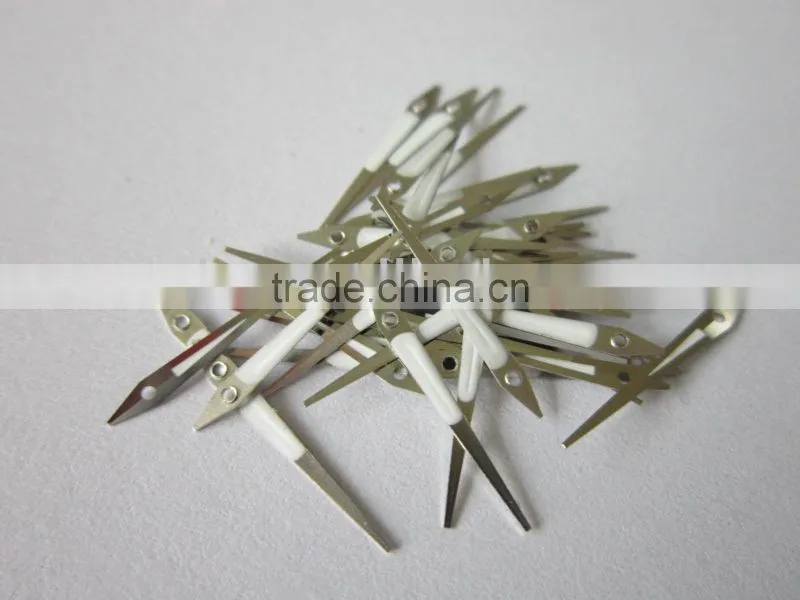 silver plating diamond cut watch hands with luminous