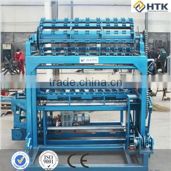 2015 updtaed factory layout automatic hinge joint knot field fencing machine