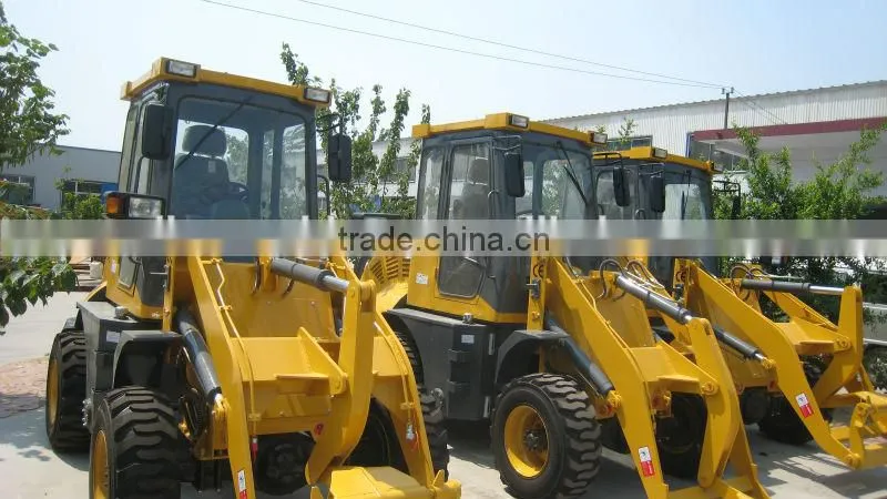 Static Hydrulic Drive 1.2 ton Mini Wheel Loader CS912 with Quick Hitch