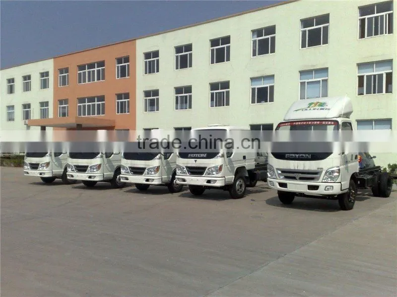 Ice Cream transport van box trucks/refrigerator truck/freezer box van truck