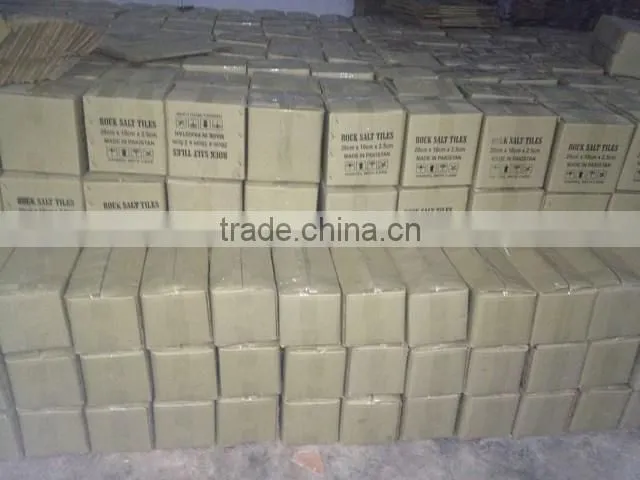 Rock salt tiles/ Himalayan Salt Bricks/ Natural Salt Blocks/Animal Licking Salt