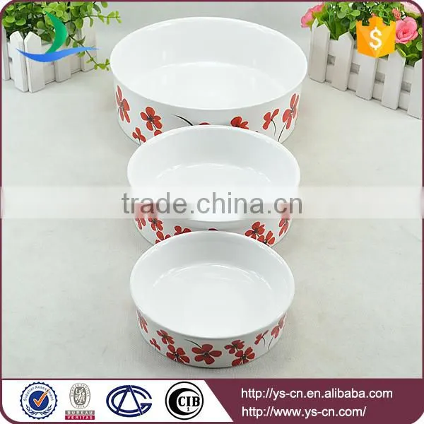 Ceramic Pet Feeding Bowl For Cat Dog