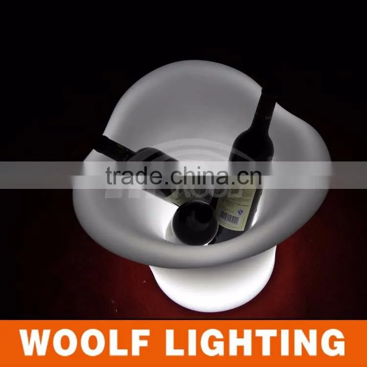 3 Leaf Wireless Control LED Ice Bucket LED Beer Bucket LED Plant Pot