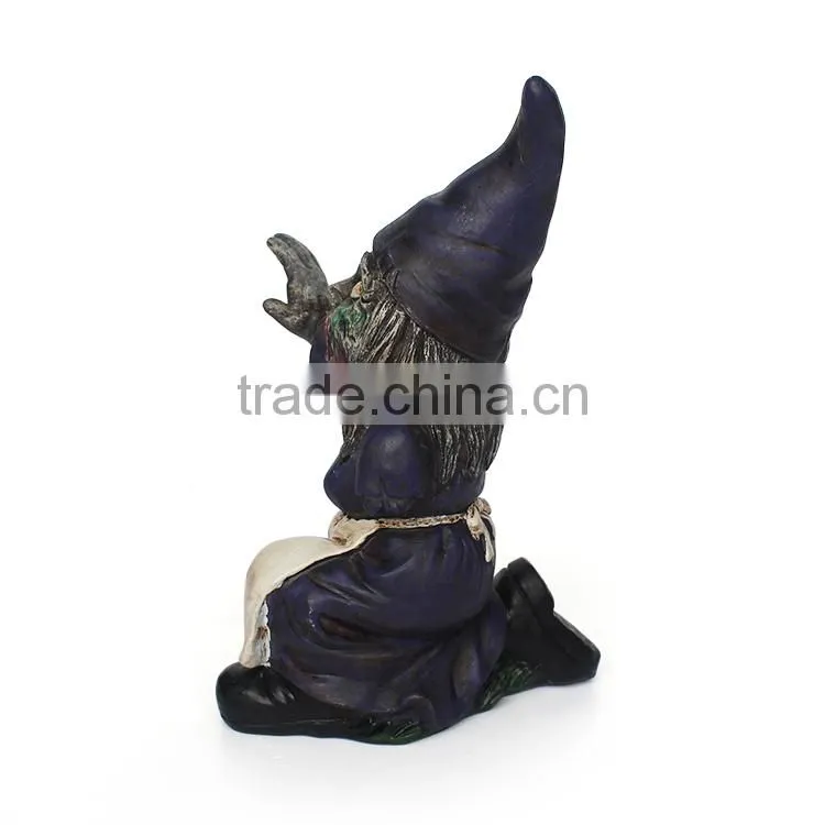 Customized polyresin zomnie as halloween ornamenets