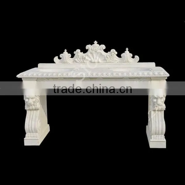 Carved Natural Stone Hand Wash Basin for Home Decoration