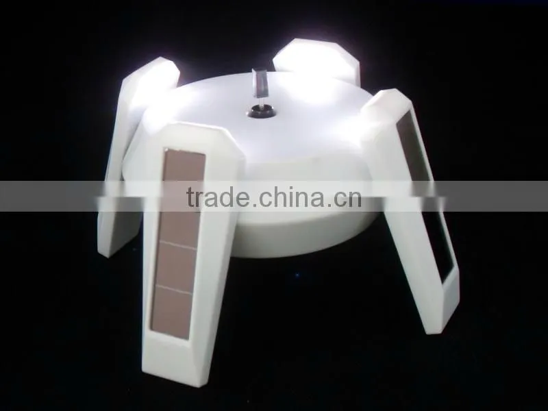 Solar power acrylic rotating display stand cheap mini solar display stand for sale